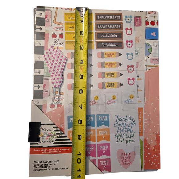The Happy Planner Back to School 2018 Teacher Accessory Pack - Picture 10 of 11